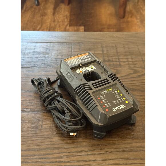 Used RYOBI P118 ONE+ 18V Lithium-Ion Dual Chemistry Battery Charger - Picture 7 of 7